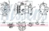JEEP Компресор кондиціонера RENEGADE 1.6, 2.0 14- NISSENS 890596 (фото 1)