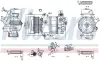 FORD Компресор кондиціонера ECOSPORT, FIESTA VII, TOURNEO COURIER B460 NISSENS 890786 (фото 1)