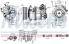 VOLVO Компресор кондиціонера S60 II 15-, S90 II 16 Nissens 891004 (фото 1)