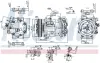 CITROEN Компресор кондиціонера C5 II 2.0, 2.2 04-, C5 III 2.0, 2.2 08- NISSENS 89362 (фото 6)