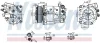 Компресор кондиціонера 407/607/С5/С6 2.7/3.0HDi 00- Nissens 89398 (фото 8)