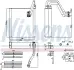 LAND ROVER Випарник конд. DISCOVERY SPORT 1.5, 2.0, 2.2 14-, FREELANDER 2 2.0, 2.2, 3.2 06-, RANGE ROVER EVOQUE 2.0 11-, VOLVO NISSENS 92427 (фото 7)