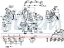 AUDI Турбіна A1, A3 SEAT ALTEA, ALTEA XL, IBIZA IV, IBIZA IV SC, IBIZA IV ST, LEON, TOLEDO IV SKODA FABIA II, OCTAVIA II, RAPID, ROOMSTER, ROOMSTER PRAKTIK, YETI 1.2/1.2LPG 11.08- NISSENS 93500 (фото 7)
