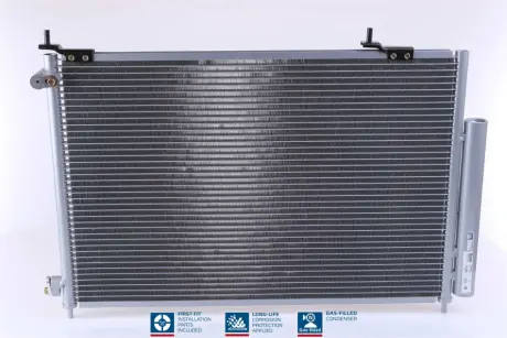 Радiатор кондицiонера NISSENS 940062