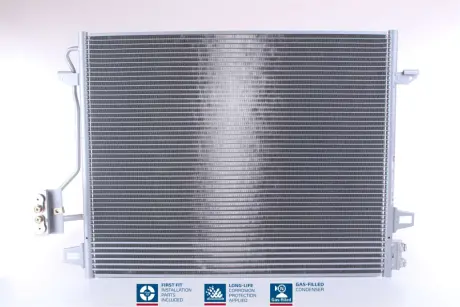 Радiатор кондицiонера NISSENS 940098
