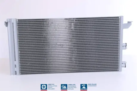 Конденсер кондиціонера NISSENS 940173