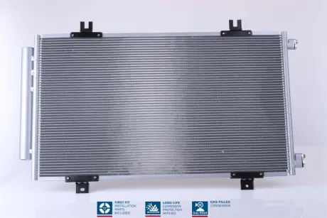 Радiатор кондицiонера NISSENS 940746
