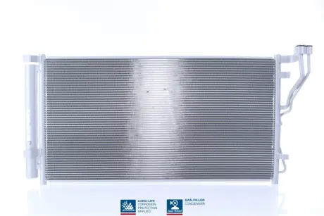 Радіатор кондиціонера NISSENS 940851
