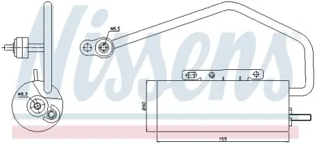 Осушувач кондиціонера NISSENS 95447