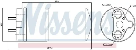 Осушувач кондиціонера NISSENS 95462