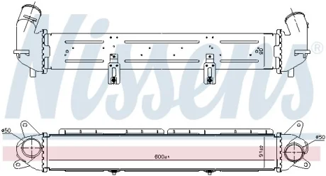 Інтеркулер Nissens 961490