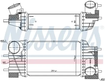 Інтеркулер NISSENS 96360