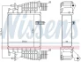 RENAULT Інтеркулер Clio III, Modus, Nissan Cube, Juke Note, NV200 1.5dCi 05 Nissens 96645 (фото 5)