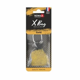 Автомобільний ароматизатор повітря полімерний X Bag DELUXE -Gold NOWAX NX07583