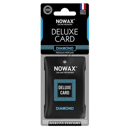 Ароматизатор целюлозний Nowax серія Delux Card 6 г. - Diamond NOWAX NX07729 (фото 1)