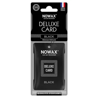 Ароматизатор целюлозний Nowax серія Delux Card 6 г. - Black NOWAX NX07733