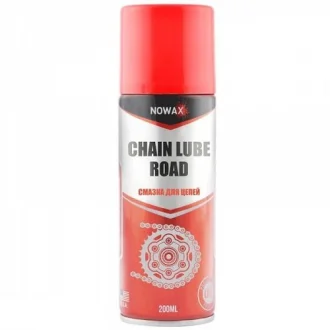Змазка для ланцюгів Chain Lube Road 200ml. NOWAX NX20800