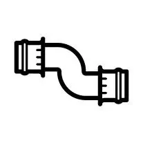 Фото - патрубок інтеркулера BMW 5 (E60) 2.0D 02-10 M47/N47 NRF 166399 Патрубок інтеркулера BMW 5 (E60) 2.0D 02-10 M47/N47 NRF 166399
