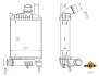Радіатор інтеркулера Dacia Duster 1.2 TCe 13-/Renault Clio 1.5 dCi 12- NRF 30375 (фото 4)