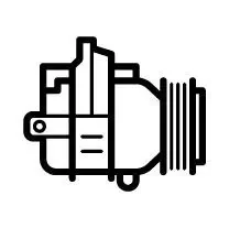 Компресор кондиціонера Audi A3 1,4 TFSI e-tron 14-/VW Golf VII 1.4 GTE Hybrid/e-Golf 14- NRF 320329