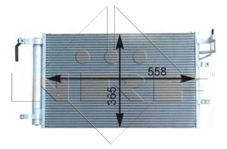Конденсер кондиціонера NRF 35982
