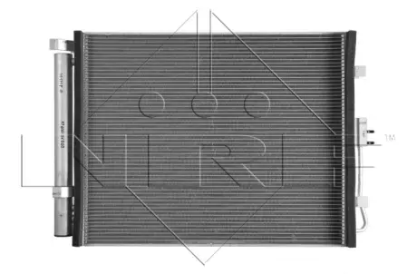 Радіатор кондиціонера (з осушувачем) Kia Soul 09-14 NRF 35984