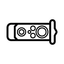 Фото - клапан системи кондиціонування (розширювальний) Ford B-Max 12- NRF 38792 Клапан системи кондиціонування (розширювальний) Ford B-Max 12- NRF 38792