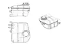 Бачок розширювальний Ford Transit Connect 1.8 TDCi 02-13 NRF 454035 (фото 5)