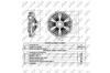Муфта вентилятора Renault Mascott 04-10 NRF 49040 (фото 5)