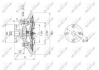 Муфта вентилятора Jeep Cherokee 2.1-4.2 83-01/2.5CRD 4x4 01-08 NRF 49592 (фото 2)