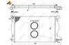 Радіатор охолодження Audi A4 2.5 TDI 00-06 (398x632x32) NRF 50540 (фото 2)