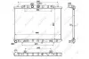 Радіатор охолодження Nissan X-Trail 2.0 dCi 07- NRF 53911 (фото 1)