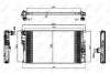 Радіатор охолодження BMW 1 (F20/F21)/3 (F30/F80) 11- B38/B47/N13/N20/N47/N55 NRF 58412 (фото 2)