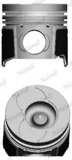 Поршень 80,5 (+0.50) VOLVO S40 I, V40 NISSAN INTERSTAR, PRIMASTAR OPEL MOVANO A, VIVARO A RENAULT CLIO II, CLIO II/HATCHBACK, KANGOO, KANGOO EXPRESS, LAGUNA I, LAGUNA II, MASTER II 1.9D 03.97- NURAL 87-101507-00