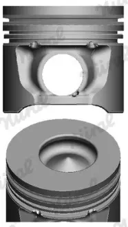 Поршень з кільцями FORD 83,00 1,8 TDCi 99- NURAL 87-107007-10
