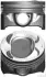 Поршень 76,5 (STD) AUDI A1 SEAT ALHAMBRA, IBIZA IV, IBIZA IV SC, IBIZA IV ST SKODA FABIA II VW BEETLE, CC B7, EOS, GOLF PLUS V, GOLF V, GOLF VI, JETTA III, JETTA IV 1.4/1.4CNG 11.05-07.18 NURAL 87-433900-10 (фото 2)