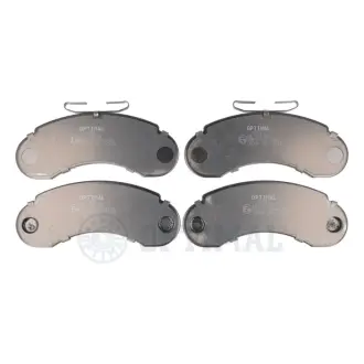 Гальмівні колодки Optimal BP-09399