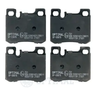 Тормозные колодки Optimal BP-09876