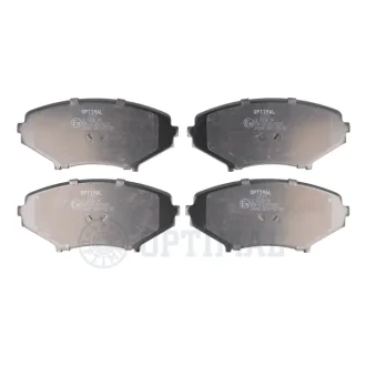 Гальмівні колодки дискові Optimal BP-12237