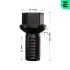 Колісний болт Optimal OP-UWB10025-1 (фото 3)