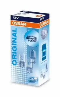 Лампочка Ultra Life допоміжна W5W (5 шт, 12 В, 5 Вт, тип гнізда: W2,1X9,5D в 4 рази довший термін служби) OSRAM 2825ULT