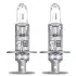 Лампа фарна H1 12V 55W P14,5s NIGHT BREAKER SILVER (+100) компл OSRAM 64150NBS-2HB (фото 2)