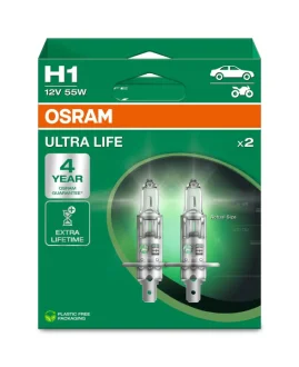 Автолампа галогенова 55W Osram 64150ULT-2HB