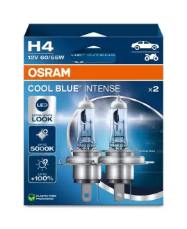 Лампочка H4 Cool Blue Intense NextGen (набір, 2 шт, 12В, 60/55Вт, тип гнізда: P43T) OSRAM 64193CBN-2HB