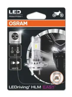 Автолампа LEDriving H7/H18 16W 12V 6500К PX26D OSRAM 64210DWESY-01B