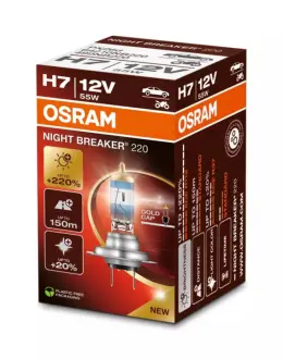 Автолампа галогенова 55W OSRAM 64210NB220