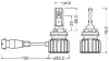 Комплект автоламп LEDriving H11 19W 12V/24V PGJ19 OSRAM 64211DWBRT-2HFB (фото 3)