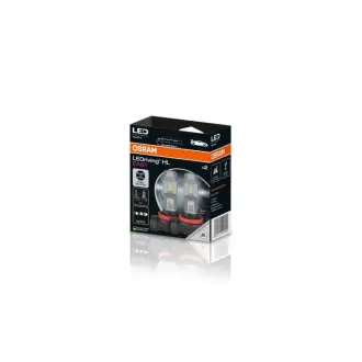 LED лампочка H11/H16/H8 Ledriving (картон, 2 шт, 12В, 8,2Вт, тип гнізда: PGJ19 без гомологічного сертифікату) OSRAM 64211DWESY-2HB