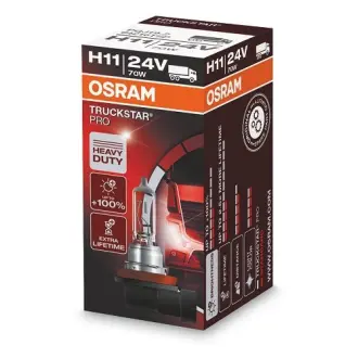 Лампочка H11 Truckstar Pro NextGen (картон, 1 шт, 24В, 70Вт, тип гнізда: PGJ 19-2) OSRAM 64216 TSP