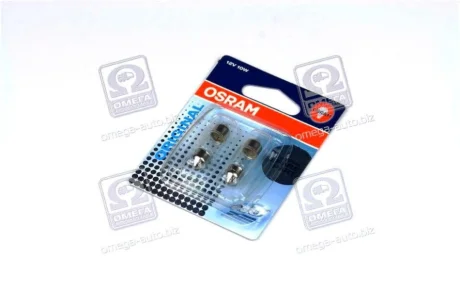 Лампа (упаковка-блістер 2шт) C10W 12В 10Вт SV8,5-8 Standard OSRAM 643802B - фото Лампа (упаковка-блістер 2шт) C10W 12В 10Вт SV8,5-8 Standard OSRAM 643802B